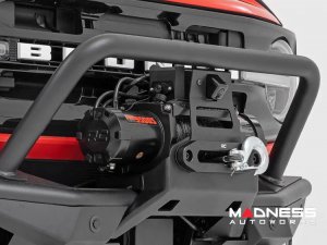 Ford Bronco Front Camera Relocation Bracket - Rough Country - Hawes Fairlead Ford Bronco Front Camera Relocation Bracket - Rough Country - Hawes Fairlead